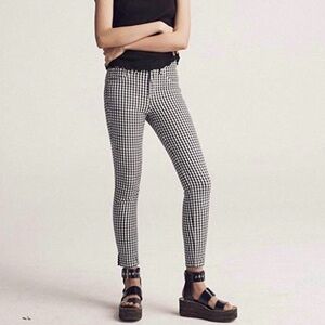 Rag & Bone gingham Jean pants